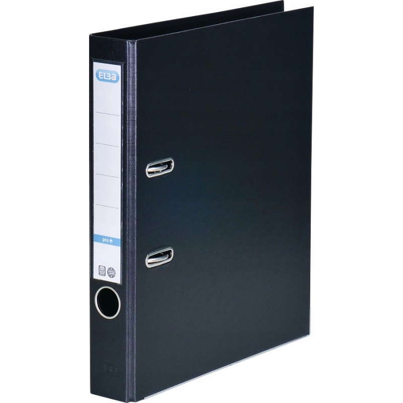 Segregator na dokumenty A4 50mm PRO+ czarny 100202102 ELBA