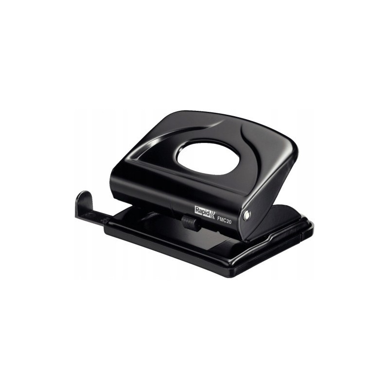 Dziurkacz mały metalowy FMC20 RAPID czarny 20 kartek 21835401