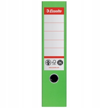 Segregator A4/75mm No.1 zielony 627567 ESSELTE Neutral CO2