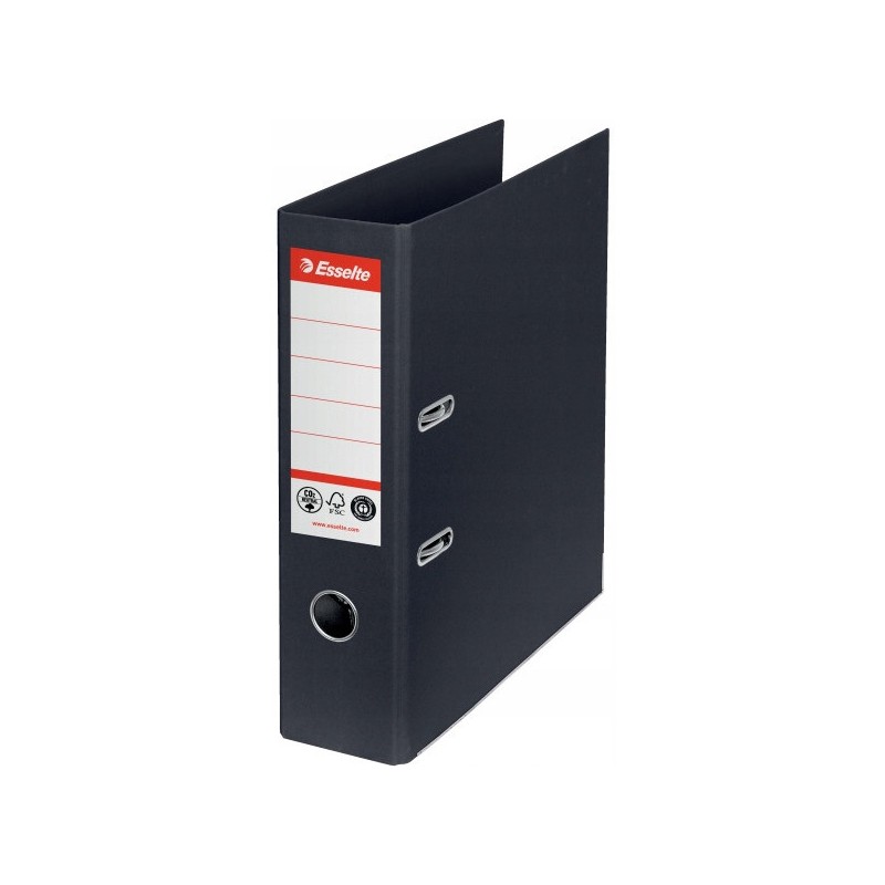 Segregator A4/75mm No.1 czarny 627569 ESSELTE Neutral CO2