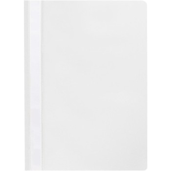 Skoroszyt miękki PP NATUNA biały (20szt) polipropylen