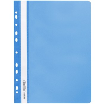 Skoroszyt na dokumenty miękki A4 wpinany do segregatora 20 sztuk niebieski SPP-02-03 BIURFOL