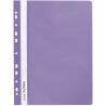 Skoroszyt na dokumenty miękki A4 wpinany do segregatora 20 sztuk fioletowy SPP-02-11 BIURFOL