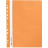 Skoroszyt na dokumenty miękki A4 wpinany do segregatora 20 sztuk pomarańczowy SPP-02-08 BIURFOL