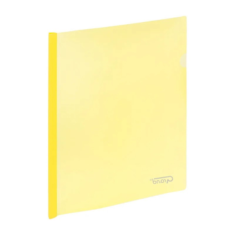 Skoroszyt zaciskowy 9111 żółty GRAND 120-1243