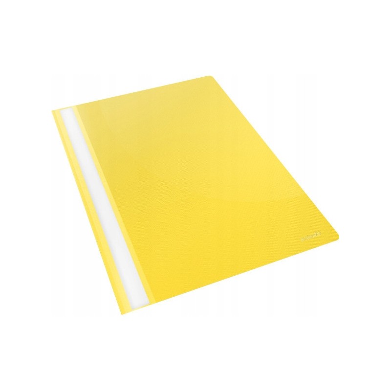 Skoroszyt miękki z wąsami A4 żółty ESSELTE VIVIDA 25szt 28318