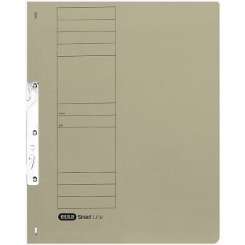 Skoroszyt wpinany do segregatora hakowy A4 szary 100551887 ELBA