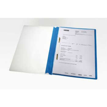 Skoroszyty na dokumenty miękkie A4 25 sztuk PP szare 15384 ESSELTE