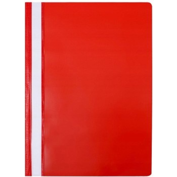 Skoroszyt miękki PP NATUNA czerwony (20szt) polipropylen