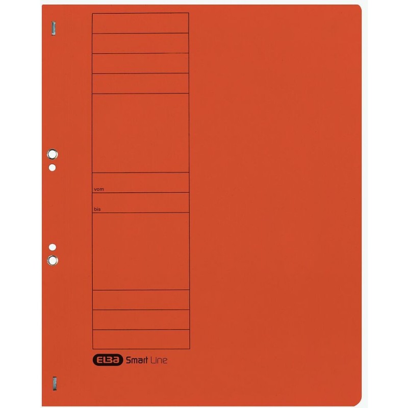 Skoroszyt wpinany do segregatora A4 pomarańczowy 100551874 ELBA
