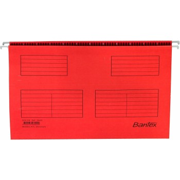 Teczka zawieszana na dokumenty STANDARD czerwona 100331435 BANTEX