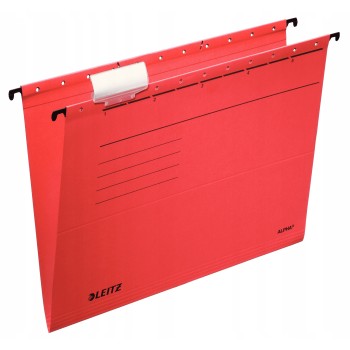 Teczka zawieszana ALPHA czerwona LEITZ 19850125