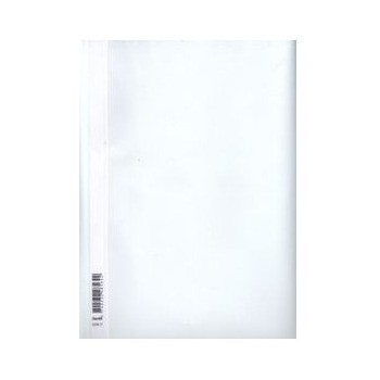 Skoroszyty na dokumenty A4 PP biały 25 sztuk 400076728 BANTEX BUDGET