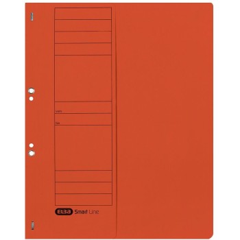Skoroszyt wpinany do segregatora 1/2 A4 pomarańczowy 100551881 ELBA