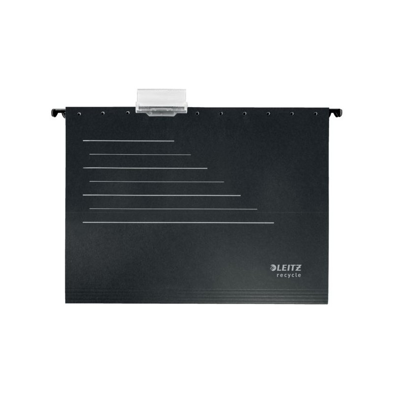 Teczka zawieszana Alpha Recycle, czarna 19210095