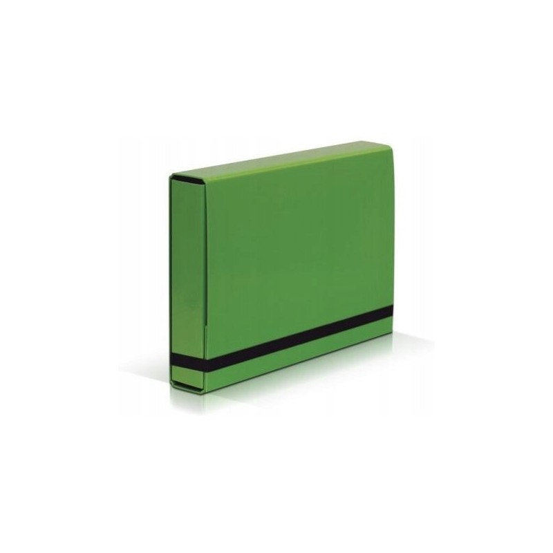 Teczka z gumką BOX CARIBIC jasno zielona 341/15 VAUPE