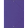 Teczka na dokumenty z gumką A4 preszpanowa fioletowa 400087828 BANTEX