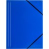 Teczka A4 z gumką na rogach niebieska 350g. BT600-N TETIS