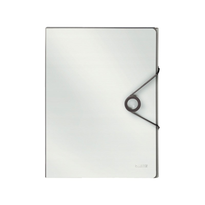 Teczka z gumką PP LEITZ SOLID 30mm biała 45681001