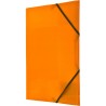 Teczka z gumką na rogach A4 PP pomarańczowa BT624-P TETIS