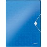 Teczka z gumką LEITZ WOW 30mm 250k A4 niebieska 46290036