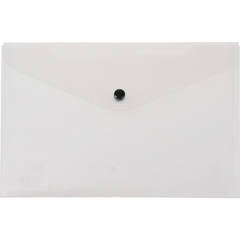 Teczka kopertowa na dokumenty A5 na zatrzask PVC przezroczysta TP-11-11 BIURFOL