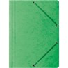 Teczka na dokumenty z gumką A4 preszpanowa zielona 400087821 BANTEX