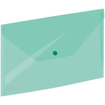 Teczka kopertowa na zatrzask A4 zielona 9113 120-1165 GRAND