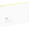 Koperta A4 PP na suwak poszerzana żółta 120-1788 GRAND EC011B