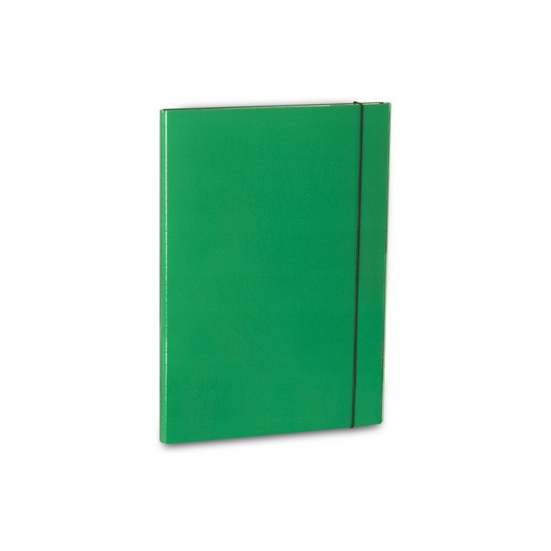 Teczka skrzydłowa 2cm z gumką zielona 322/06 VAUPE