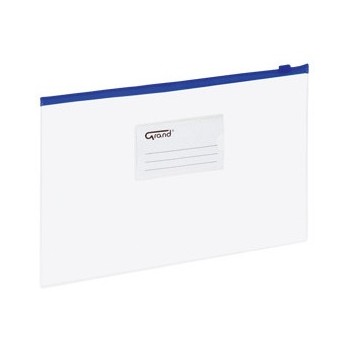 Teczka kopertowa na suwak A5 niebieska 120-1472 GRAND