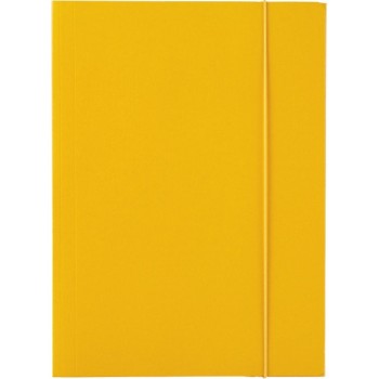 Teczka lakierowana z gumką A4 żółty ESSELTE 13438