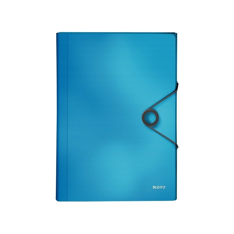 Teczka z przegródkami PP LEITZ SOLID jasnoniebieska 45791030