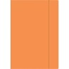 Teczka z gumką A4+ FLUO pomarańczowa INTERDRUK