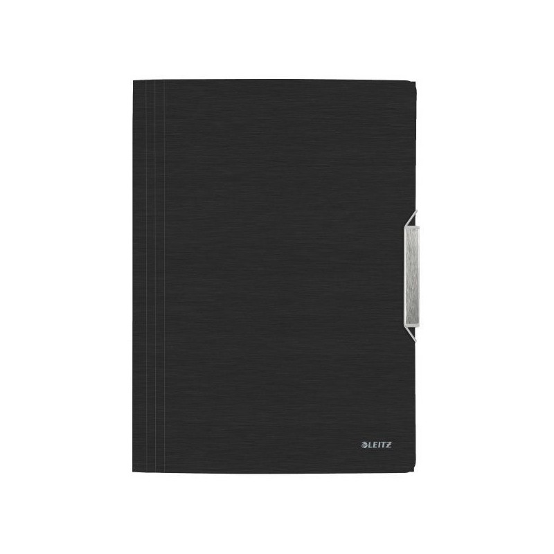 Teczka z gumką LEITZ STYLE 15mm A4 Satynowa czerń 39770094