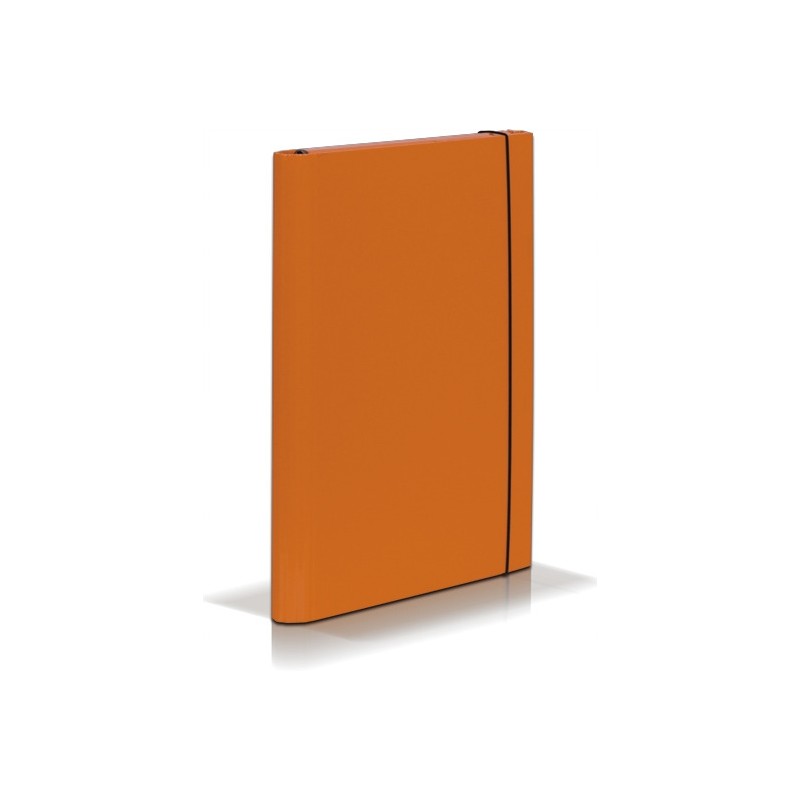 Teczka skrzydłowa z gumką CARIBIC pomarańczowa 4cm 339/16 VAUPE