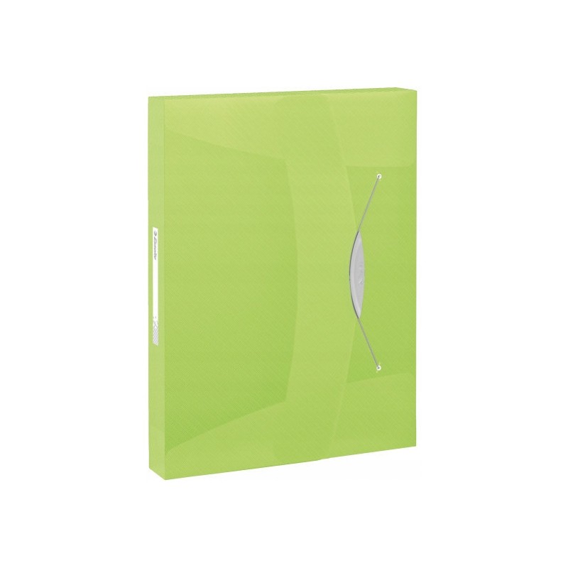 Teczka z gumką ESSELTE VIVIDA 40mm zielona 624051