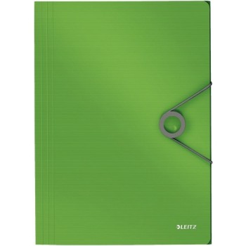 Teczka z gumką A4 PP SOLID jasnozielona 45631050 LEITZ