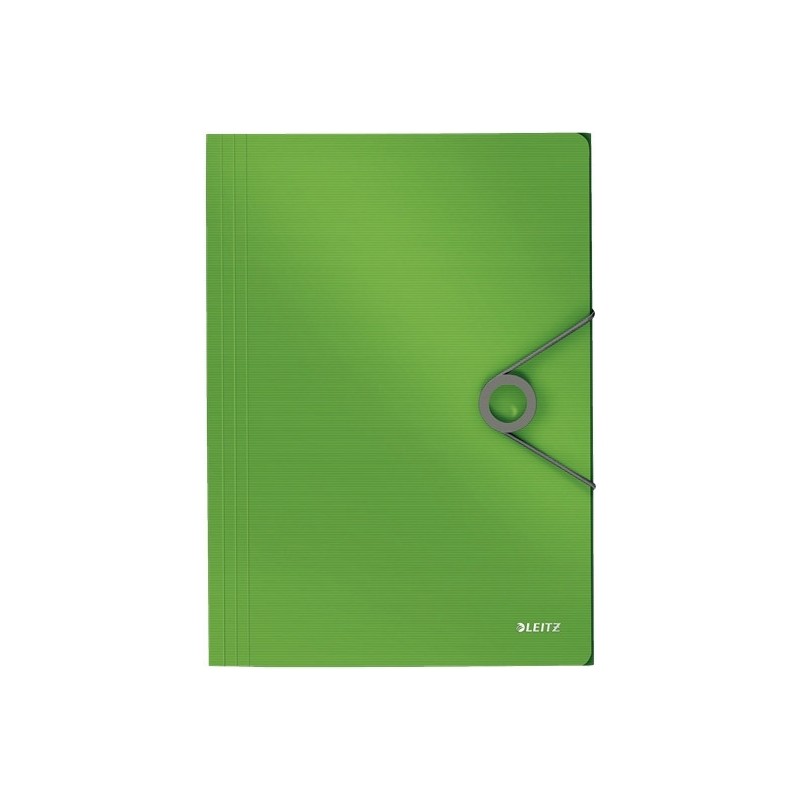 Teczka z gumką A4 PP SOLID jasnozielona 45631050 LEITZ