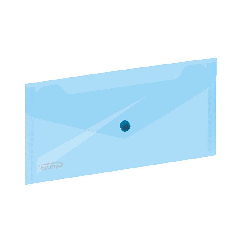 Teczka kopertowa na zatrzask DL niebieska ZP042 120-1477 GRAND