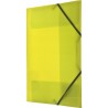 Teczka z gumką na rogach A4 PP żółta BT624-Y TETIS
