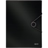 Teczka z gumką PP LEITZ SOLID 30mm czarna 45681095