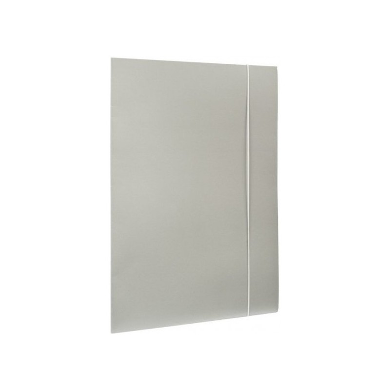 Teczka z gumką ekonomiczna NATUNA A4 (10szt) szara 320g