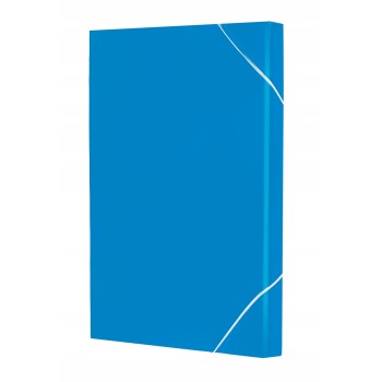 Teczka A4 harm.PP 13przegródek z gumką/rogach niebieska BT621-N TETIS