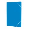 Teczka A4 harm.PP 13przegródek z gumką/rogach niebieska BT621-N TETIS