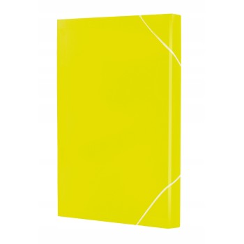 Teczka A4 harm.PP 13przegródek z gumką/rogach żółta BT621-Y TETIS