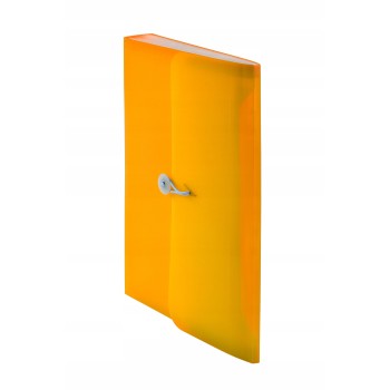 Teczka A4 harm.PP 13przegródek z gumką pomarańczowa BT622-P TETIS