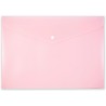 Teczka kopertowa na zatrzask A4 PP-113 różowa pastelowa TT7939 PENMATE