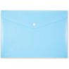 Teczka kopertowa na zatrzask A4 PP-113 niebieska pastelowa TT7943 PENMATE
