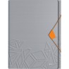 Teczka z przegródkami Leitz Urban Chic, PP, A4, mieści 250 kartek, szara 39970088
